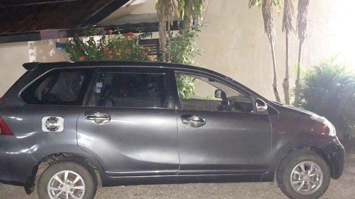 Mobil yang digadaikan tersangka NSR, tanpa sepengetahuan pemilik kendaraan, kini diamankan di Polres Tabalong, Kalimantan Selatan, Selasa (17/8/2021).