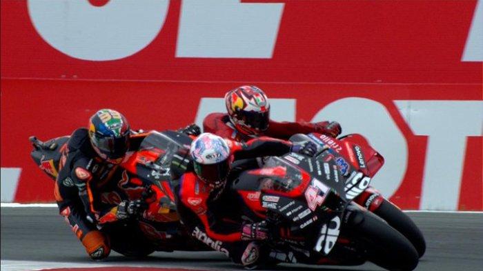 Francesco Bagnaia dari Tim Lenovo Ducati telah melesat kembali ke gambar gelar MotoGP setelah meraih kemenangan dalam MotoGP Belanda 2022 di Sirkuit Assen yang kacau.