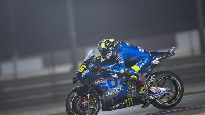 Pebalap Suzuki Ecstar, Joan Mir dengan motor barunya untuk MotoGP 2021