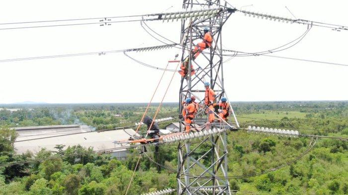 pelatihan dan praktik pemeliharaan jaringan tegangan tinggi