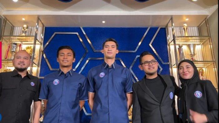 Pemain Baru Arema FC Kloter 3 yang abru saja resmi diumumkan, Rabu (27/4/2022) sore.