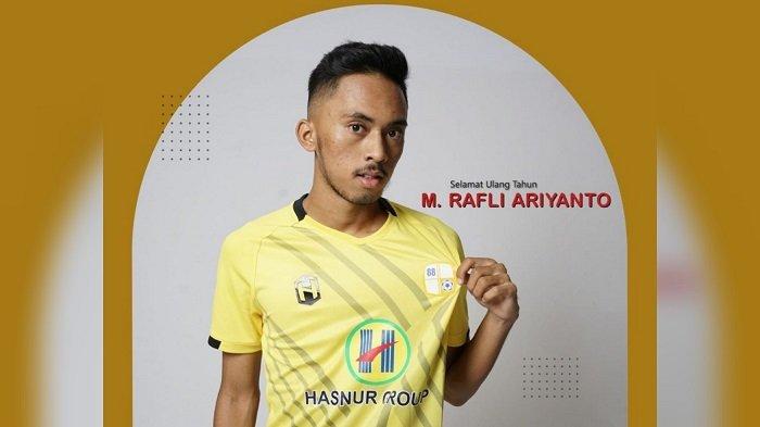 Pemain muda Barito Putera, M Rafli Ariyanto berulang tahun ke-20, Senin (17/5/2021).
Â