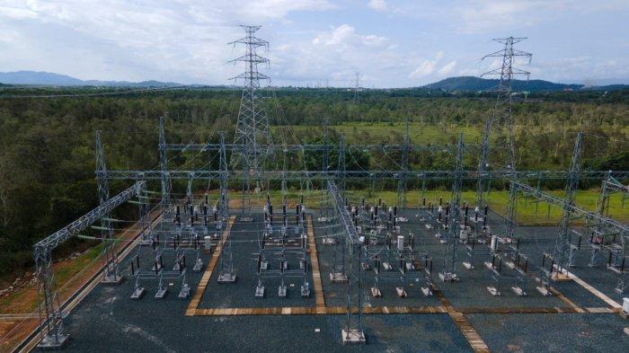 pemberian tegangan (Energize) pada jalur transmisi Saluran Udara Tegangan Tinggi (SUTT) 150 kilo Volt (kV) Batulicin – Tarjun.