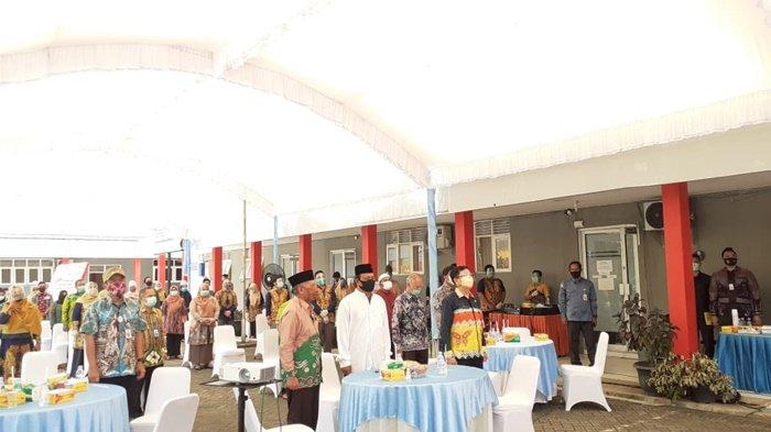 Suasana peresmian gedung baru, bernama Gedung Paman Birin, di kampus Stikes Borneo Lestari, Banjarbaru, Kamis (10/9/2020).