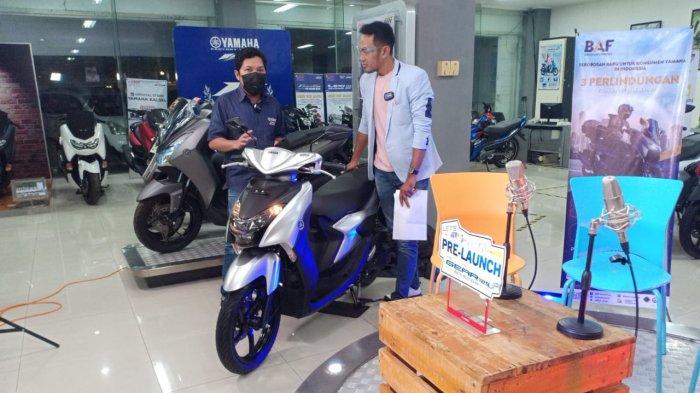 Pre launch Yamaha Gear 125 secara live Instagram.