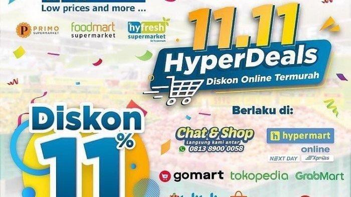 Promo Harbolnas 11.11 Hypermart.