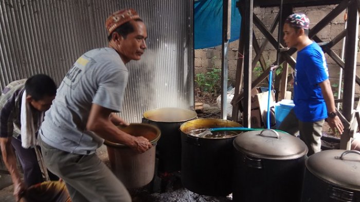 Proses pembuatan Temulawak Sani.