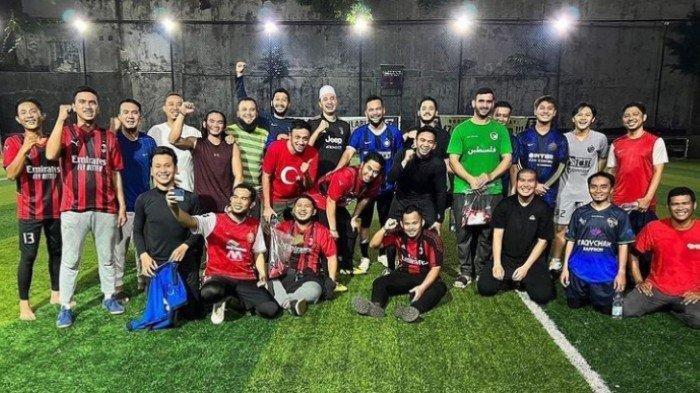 Rizki DA dan Rizky Billar main futsal bareng