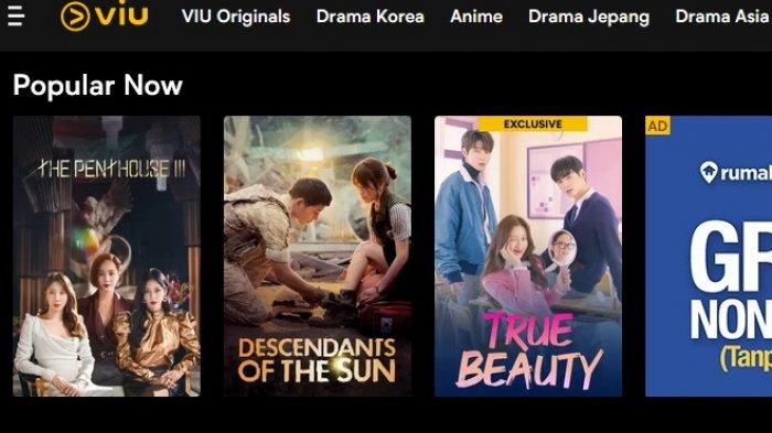 Tangkap layar Viu