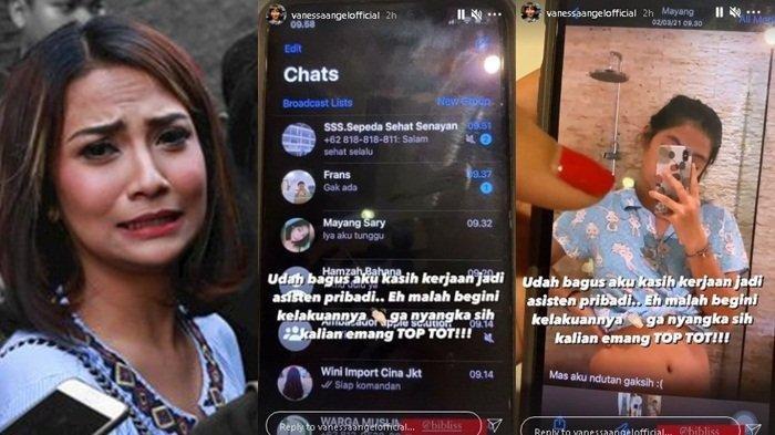 Vanessa Angel Bocorkan Chat Mesra Bibi Ardiansyah dan Asistennya Mayang Sary