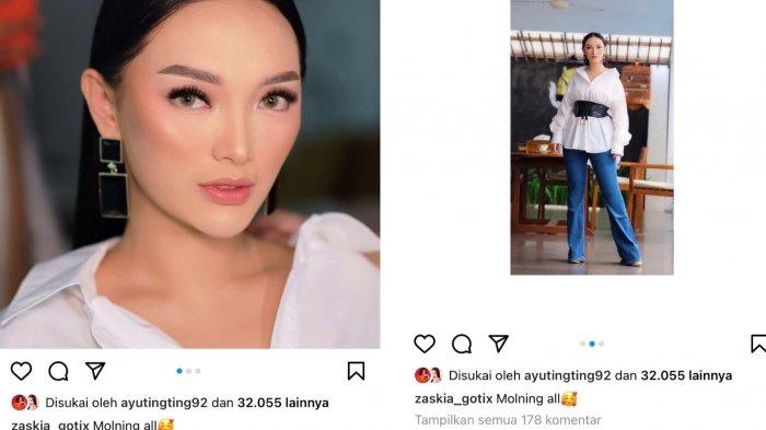 Wajah Zaskia Gotik disorot Jenita Janet dan Ryana Dea