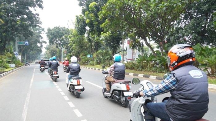 Yamaha mengajak awak media, blogger, dan komunitas 125 cc Yamaha untuk menguji performa Yamaha Fazzio Hybrid – Connected melalui aktivitas Fazzio Ride