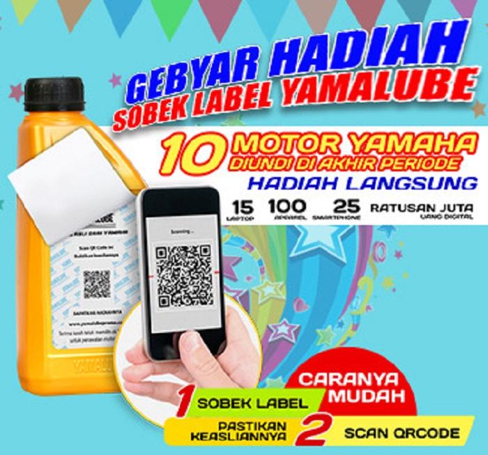 Gebyar Hadiah Sobek Label Yamalube