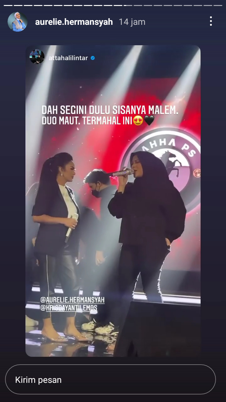 Kolaborasi Aurel dan Krisdayanti