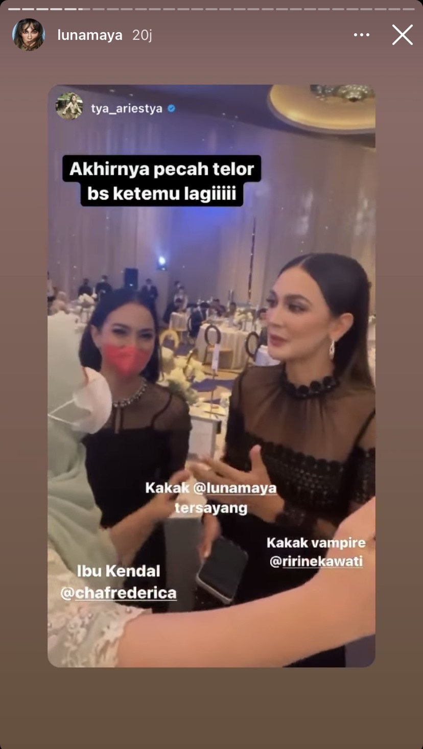 Kolase foto Luna Maya