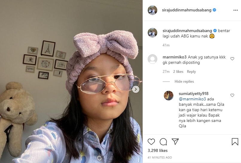 Sirajuddin Mahmud posting foto Aqila menuai kontroversi