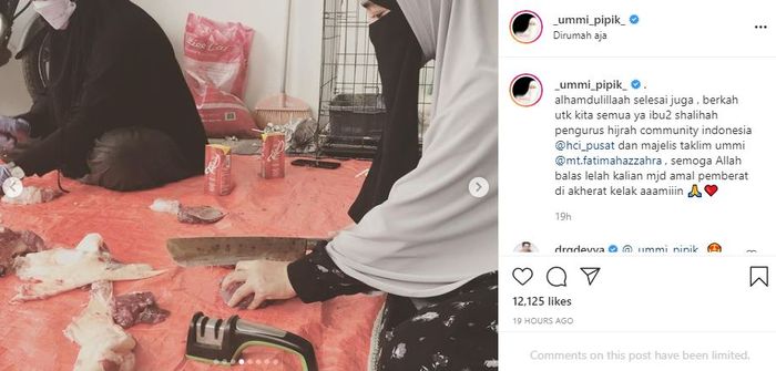 Unggahan Umi Pipik