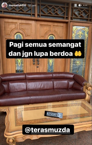 Foto kondisi warung Muzdalifah dan Fadel Islami