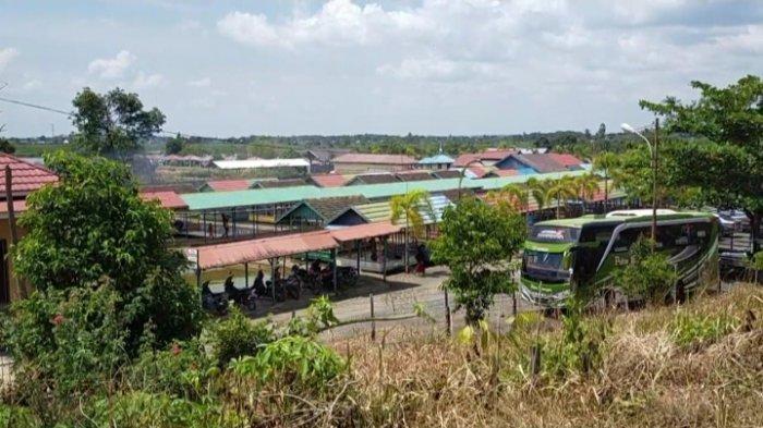 Wisata Kalsel, lesehan tambak ikan Bincau Kecamatan Martapura Kabupaten Banjar.