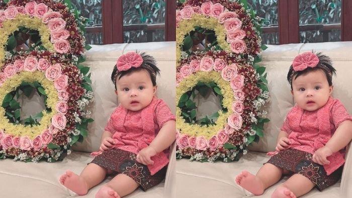 Ameena pakai kebaya di peringatan usianya yang keenam bulan, buat Atta Halilintar makin rindu putrinya.
