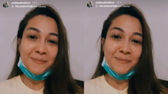 Andrea Dian positif Covid-19