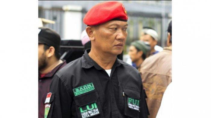 Anggota FUI sekaligus Kepala Lingkungan XI Kelurahan Sei Sikambing B Kecamatan Medan Sunggal, Sai'in