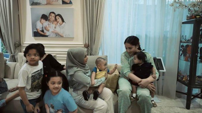 Gemasnya Rayyanza cemburu ketika Nagita Slavina menggendong Ameena