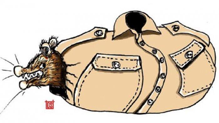 Ilustrasi korupsi dan mark up