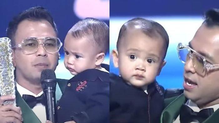 Inilah kehebohan anak bungsu Raffi Ahmad, Rayyanza Malik Ahmad di panggung SCTV Awards 2022.