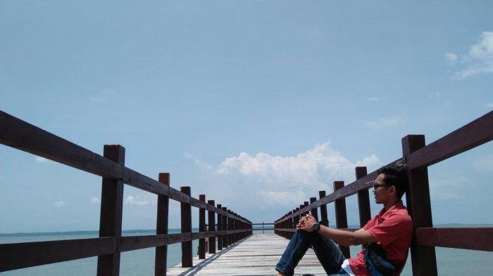 Jembatan yang berada di Taman Jaya Ujung Kulon