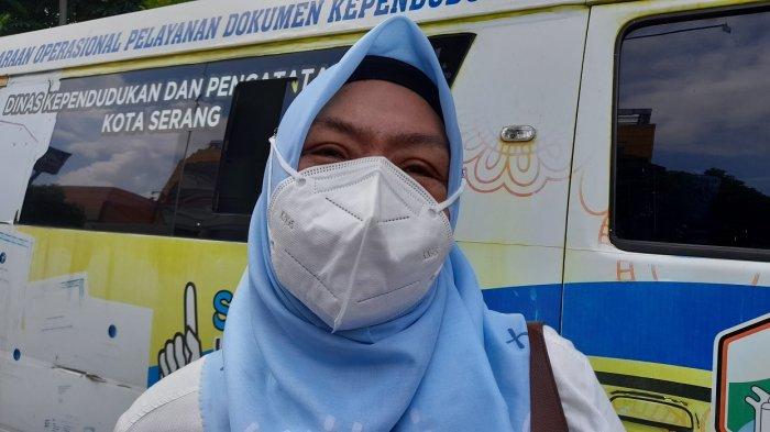 Kabid Pelayanan dan Pendaftaran Penduduk Disdukcapil Kota Serang, Enung Subarningsih, beberapa waktu lalu.