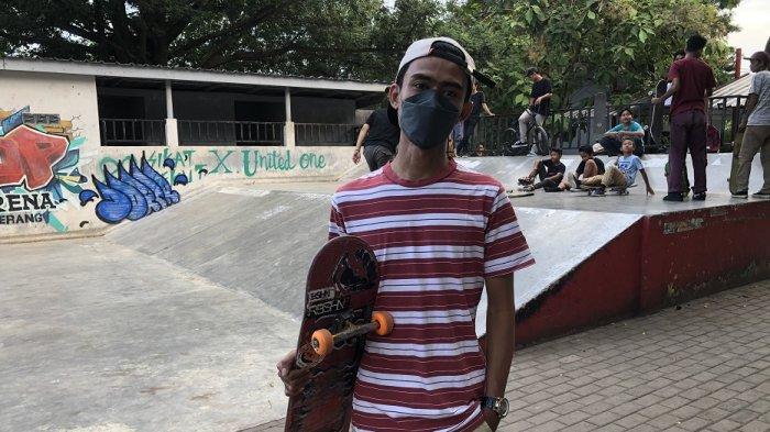 Ketua United One Skateboard Rizky Indra.