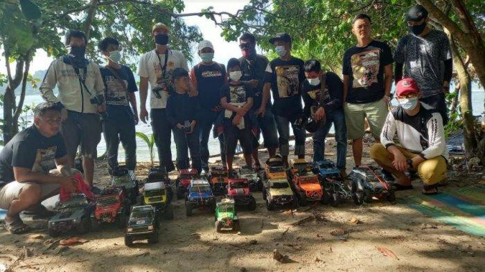 Komunitas penghobi mobil remot kontrol Komunitas Cilegon Radio Control (CRC)