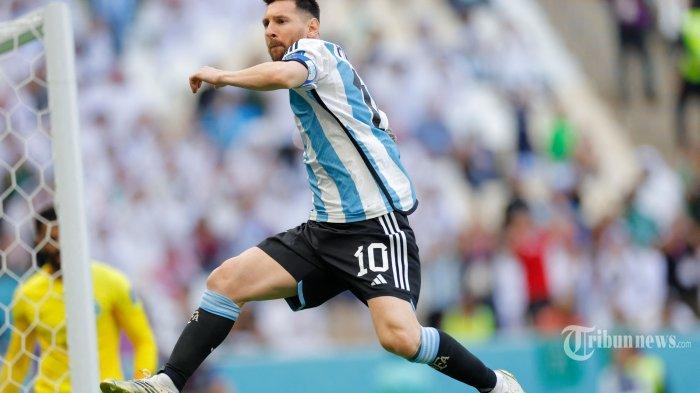 Susunan pemain, head to head, siaran langsung atau link live streaming dan prediksi skor pertandingan Argentina vs Polandia di Piala Dunia 2022.