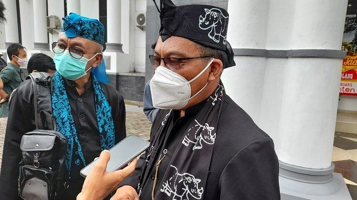 Pjs Bupati Pandeglang Pery Hasanudin saat ditemui di Kantor DPRD Pandeglang, Jalan Pendidikan nomor 1, Kabupaten Pandeglang, Kamis (1/4/2021).