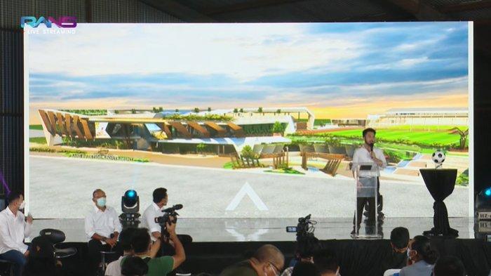 Raffi Ahmad akan membuat home base Rans Cilegon FC di Kawasan Pantai Indah Kapuk, Jakarta Utara
