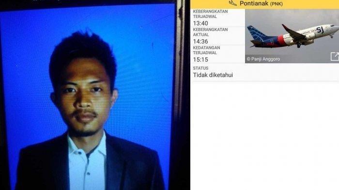 Rion Yogatama Warga Jl Kenanga II Lintas RT 5 Kelurahan Senalang Kecamatan Lubuklinggau Utara II Korban pesawat Sriwijaya Air SJ182.