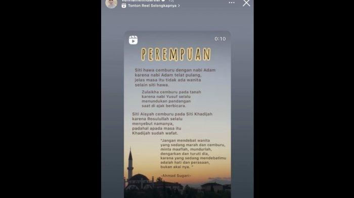 Rumah tangganya selalu terlihat romantis, rupanya Venna Melinda kerap menyembunyikan rasa cemburunya.