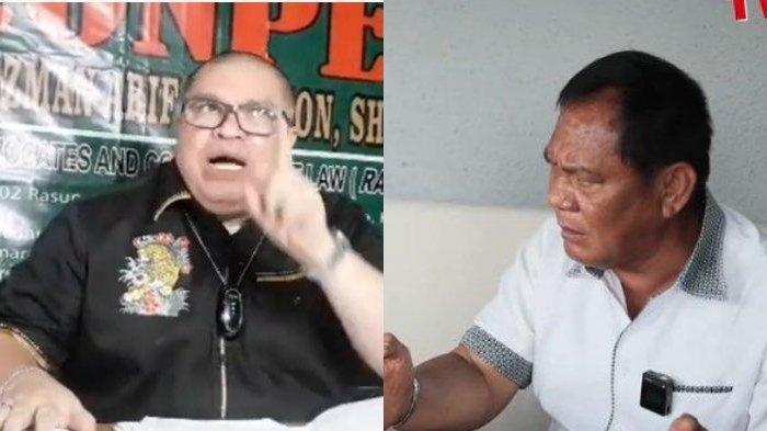 Saat dilakukan jumpa pers beberapa waktu lalu, Razman Nasution menggebrak meja sambil mendesak Ricky Sitohang untuk meminta maaf padanya.