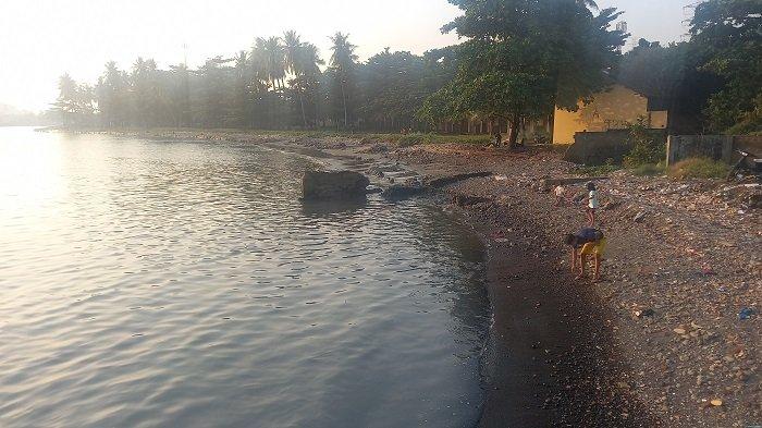 Suasana Pulau Merak Kecil di Kota Cilegon, Banten, Sabtu (24/7/2021).