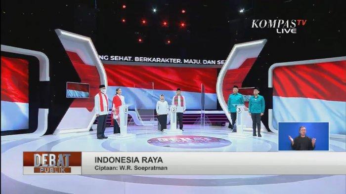 Tangkapan gambar debat publik Pilkada Tangsel yang disiarkan langsung KompasTV pada Minggu (22/11/2020).