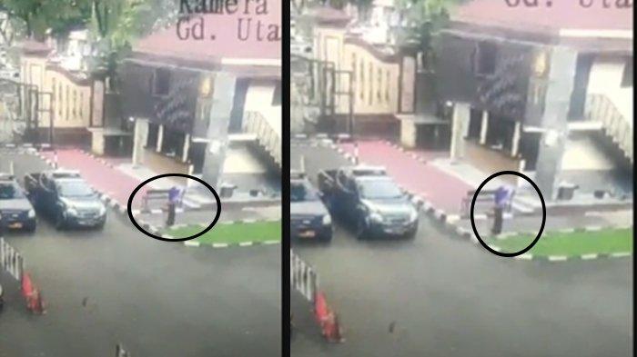 Terduga Teroris menyerang Mabes Polri, Rabu (31/1/2021)