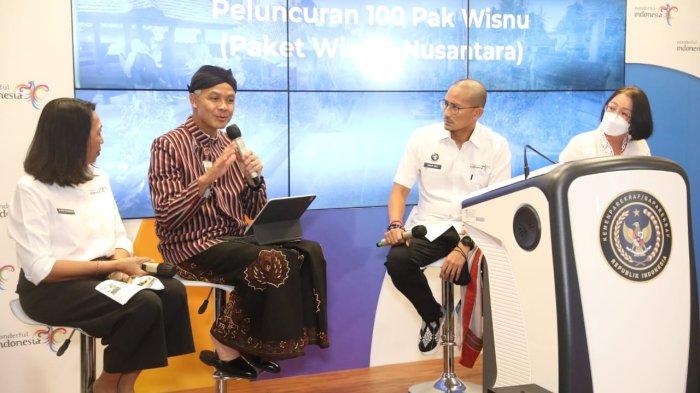 Gubernur Jawa Tengah Ganjar Pranowo menyerukan