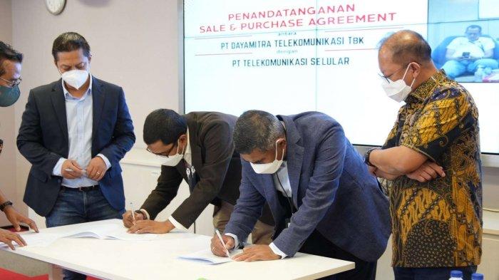 Telkomsel dan Mitratel kembali melakukan kesepakatan pengalihan kepemilikan 6.000 unit menara telekomunikasi, (29/7). Secara keseluruhan total menara telekomunikasi Telkomsel yang telah beralih kepemilikan ke Mitratel mencapai 16.050 unit.