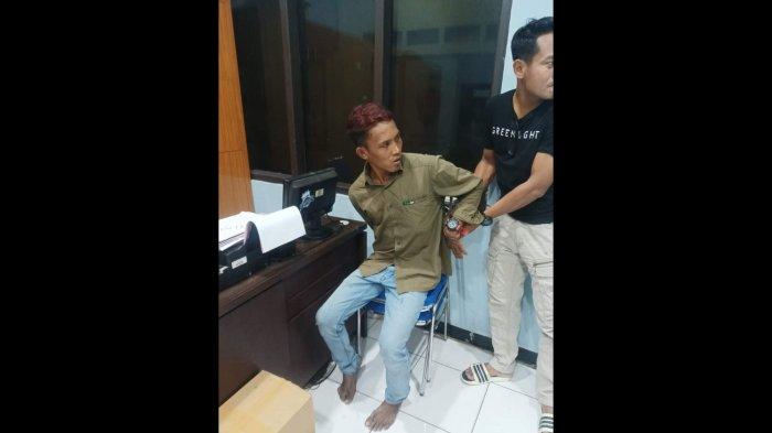 Satreskrim Polres Brebes menangkap pelaku penipuan yang mengincar korban dengan status janda.