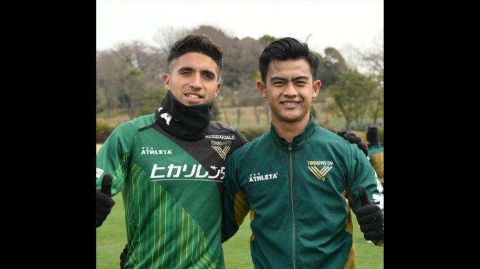 Pratama Arhan menjalani latihan perdana bersama tim dari divisi kedua Liga Jepang atau J2 Tokyo Verdy
