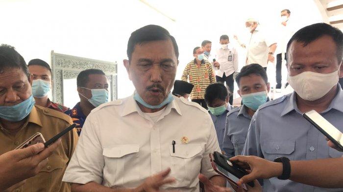 Menteri Koordinator Bidang Kemaritiman dan Investasi Luhut Binsar Panjaitan