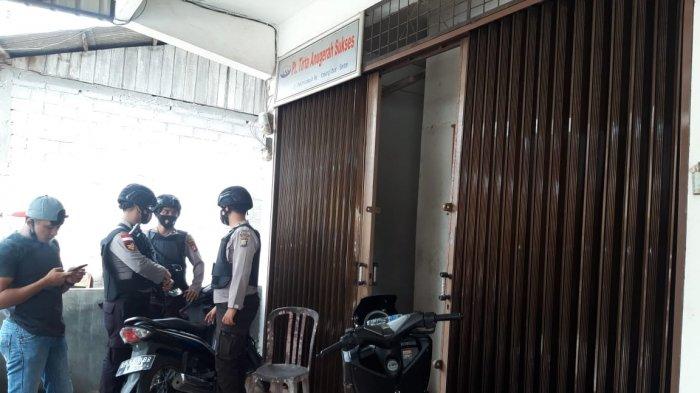 Foto Gudang PT Tirta Anugerah Sukses yang digeledah KPK di Tanjunguban, Bintan, Rabu (3/3/2021)