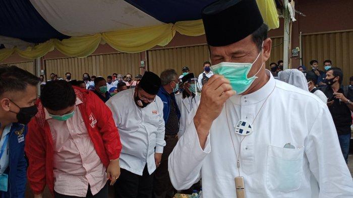 Wali Kota Batam, Muhammad Rudi saat hadir di Sekupang, Jumat (4/9/2020).