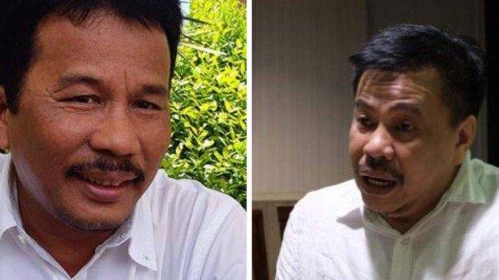 Muhamad Rudi (kiri) dan Lukita Dinarsyah Tuwo (kanan) bakal bertarung di Pilkada Batam